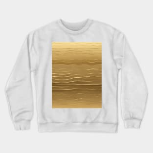 Golden Waves Crewneck Sweatshirt